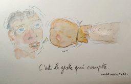 C'est le geste qui compte