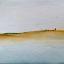 Homme et 3 chiens sur dune 1980