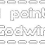 Représentation ASCII d'un point Godwin