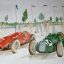 circuit de la prairie Caen 1987 aquarelle