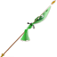 drapeau vert en berne