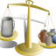 balance pots de terre/fer