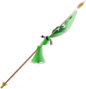 drapeau vert en berne