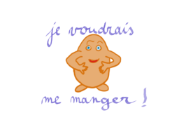 je voudrais me manger